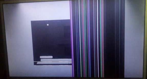 Признак поломки матрицы